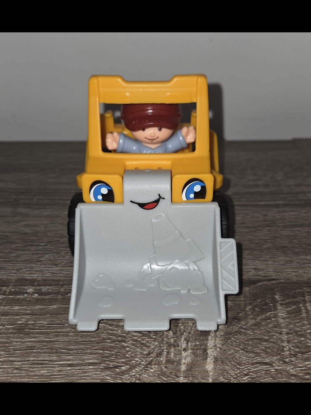 Fisher-Price Little People Help Others Bulldozer & Boy Figure.